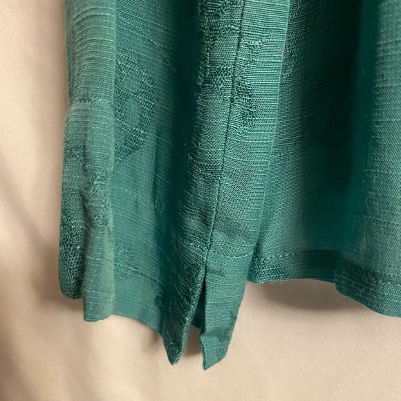 J.H. Collectibles Long Sleeve Green Blouse M NWT - Picture 5 of 9